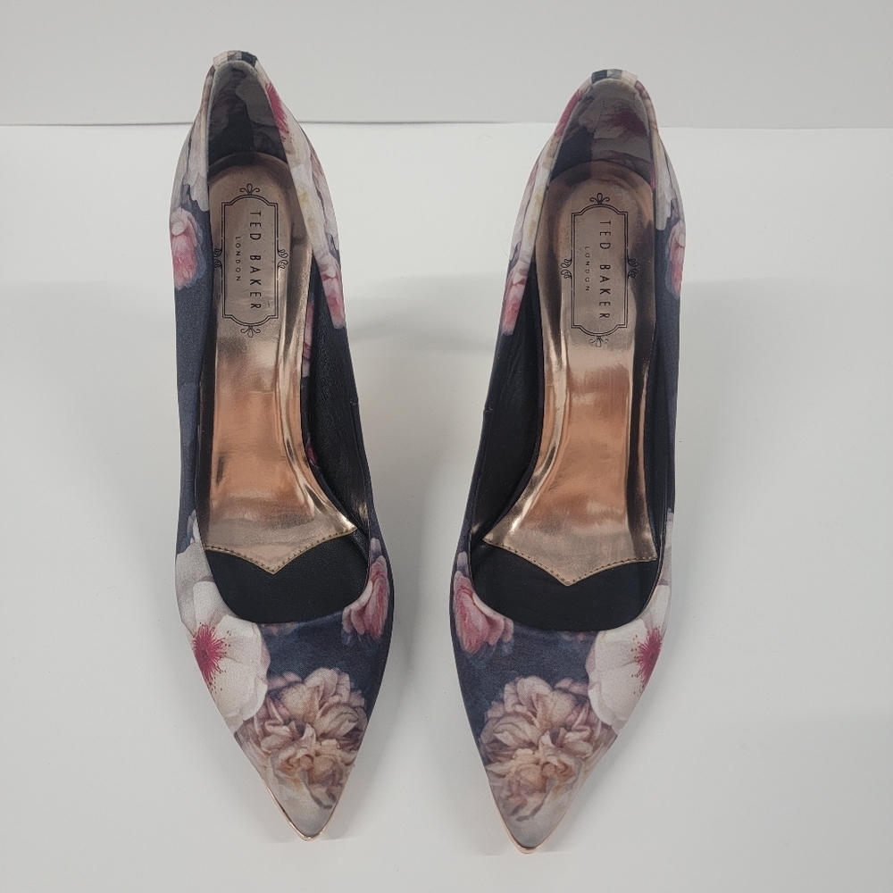 Ted Baker Heels Floral 39.5 9 - Picture 7 of 13